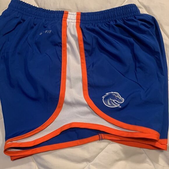 Nike Dri Fit running shorts with Denver Bronco emblem, size small - Picture 6 of 9